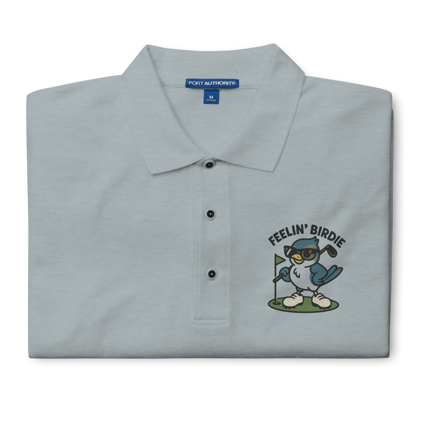 Feelin' Birdie Men's Premium Polo LIMITED