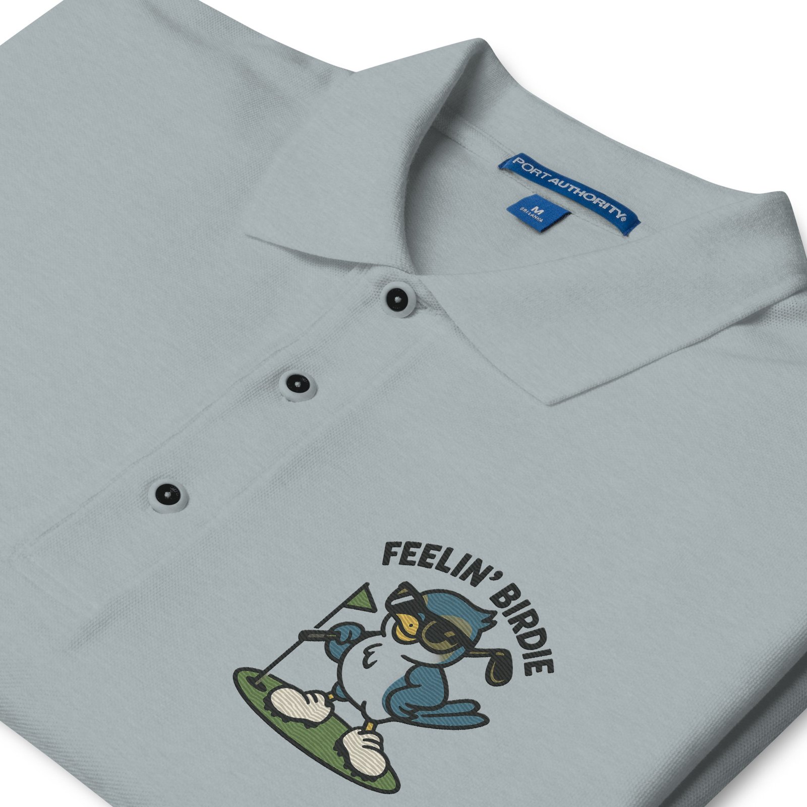 Feelin' Birdie Men's Premium Polo LIMITED - Image 4
