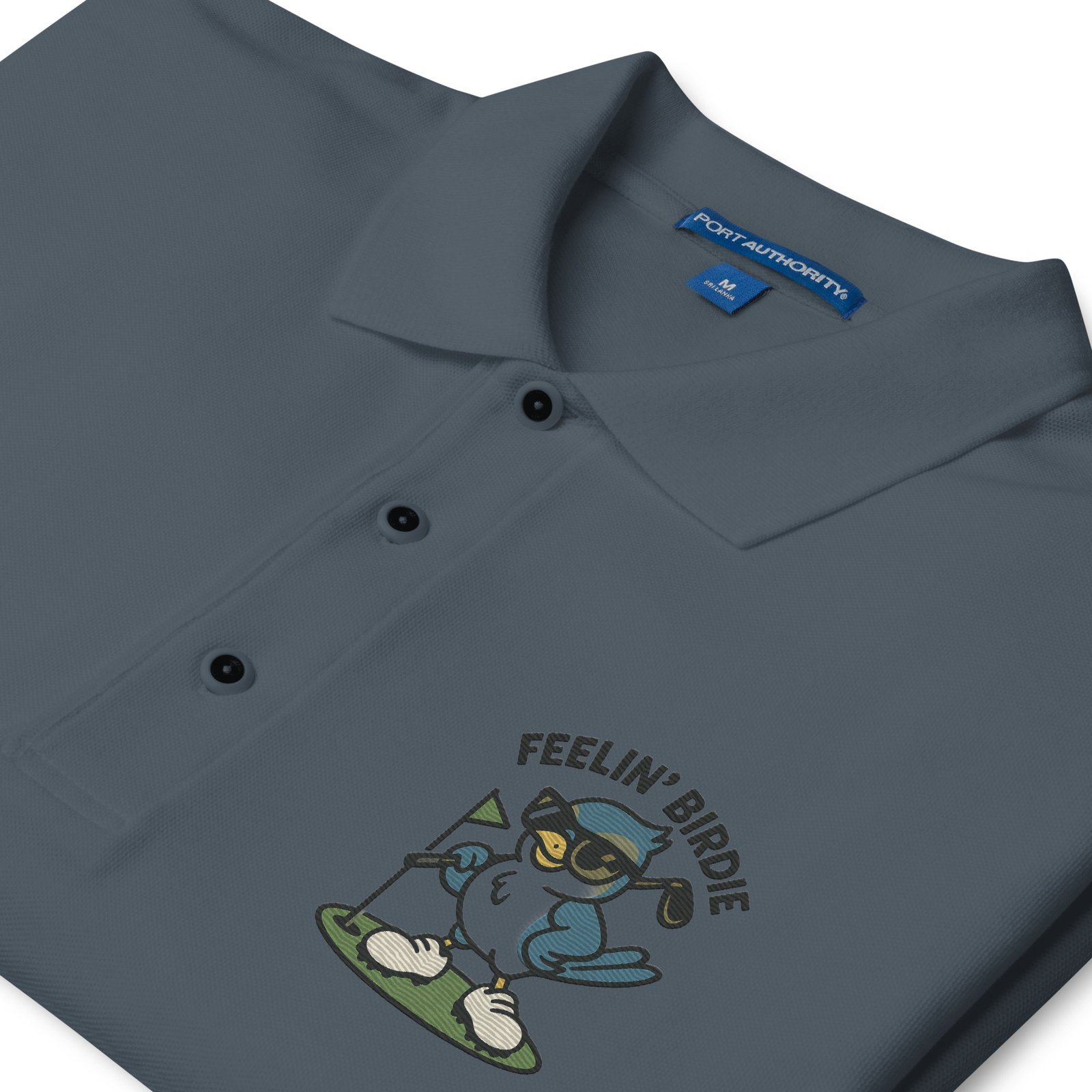 Feelin' Birdie Men's Premium Polo LIMITED - Image 3
