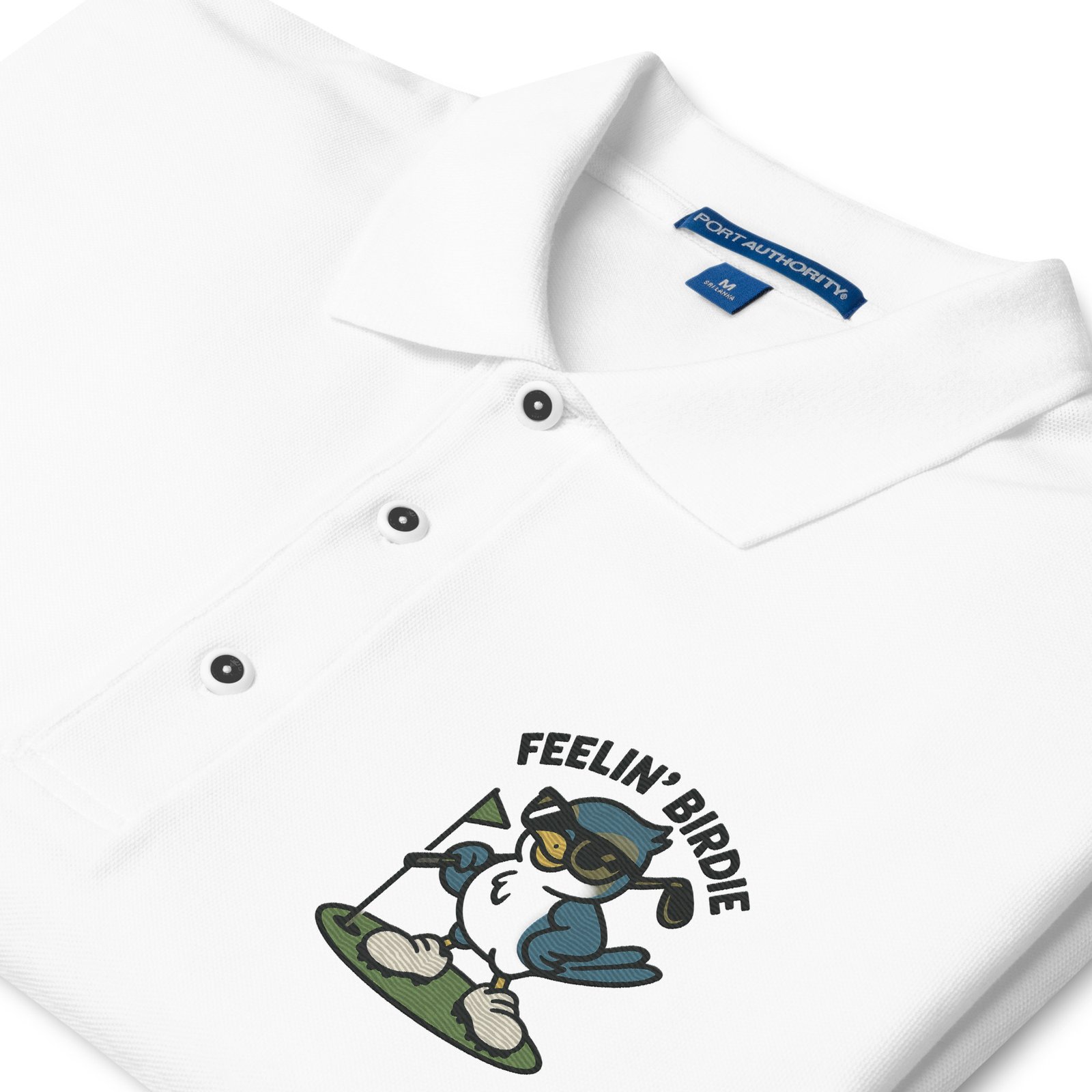 Feelin' Birdie Men's Premium Polo LIMITED - Image 6