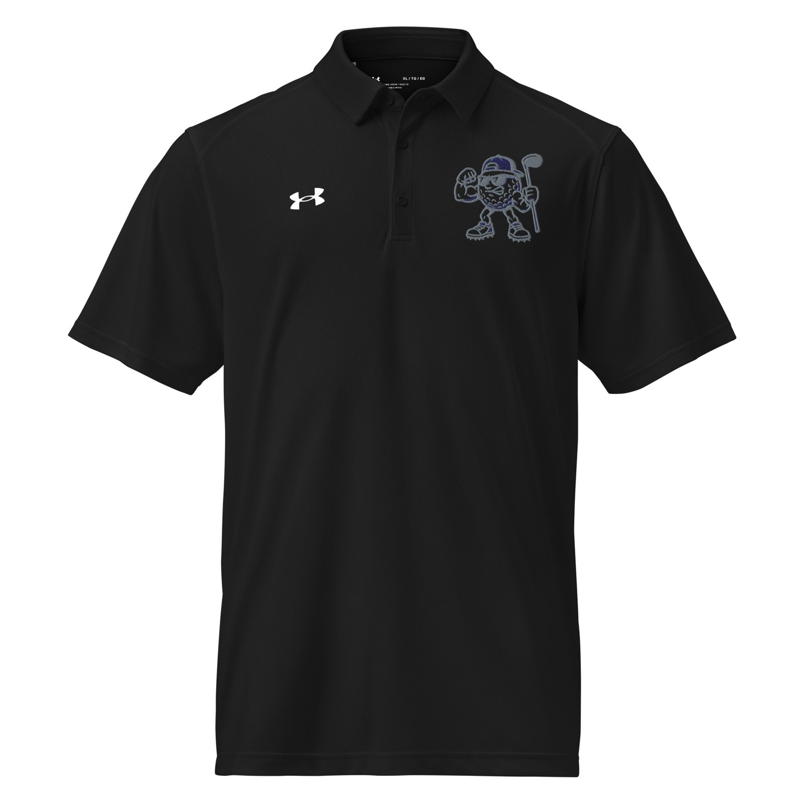 Yoked Up Golf Ball Under Armour® men's polo LIMITED - Image 2