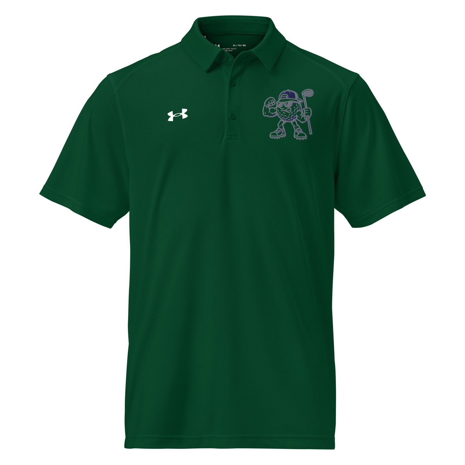 Yoked Up Golf Ball Under Armour® men's polo LIMITED - Image 4