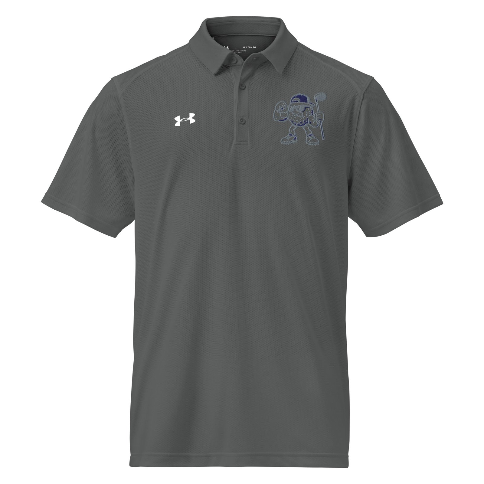 Yoked Up Golf Ball Under Armour® men's polo LIMITED - Image 5