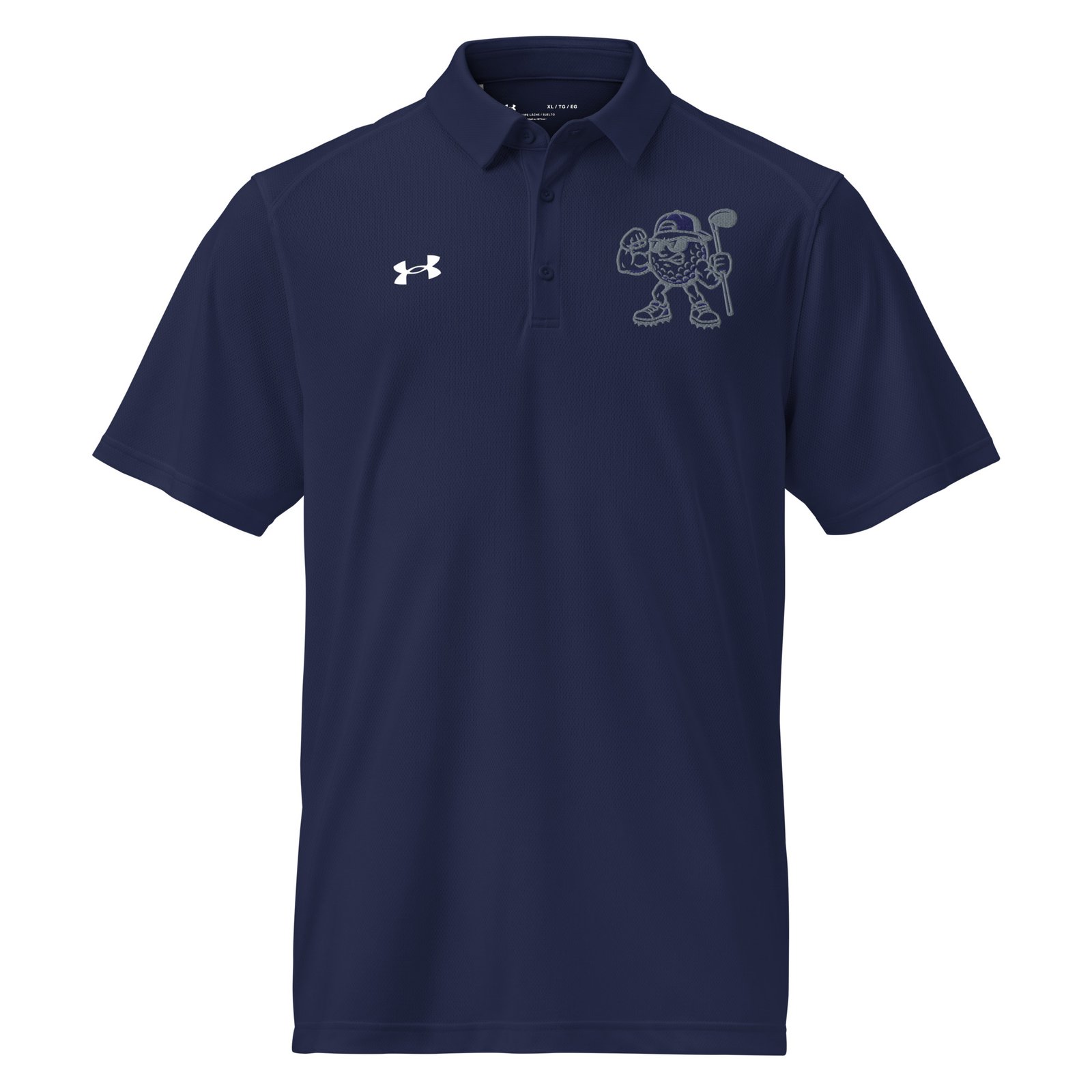 Yoked Up Golf Ball Under Armour® men's polo LIMITED - Image 3