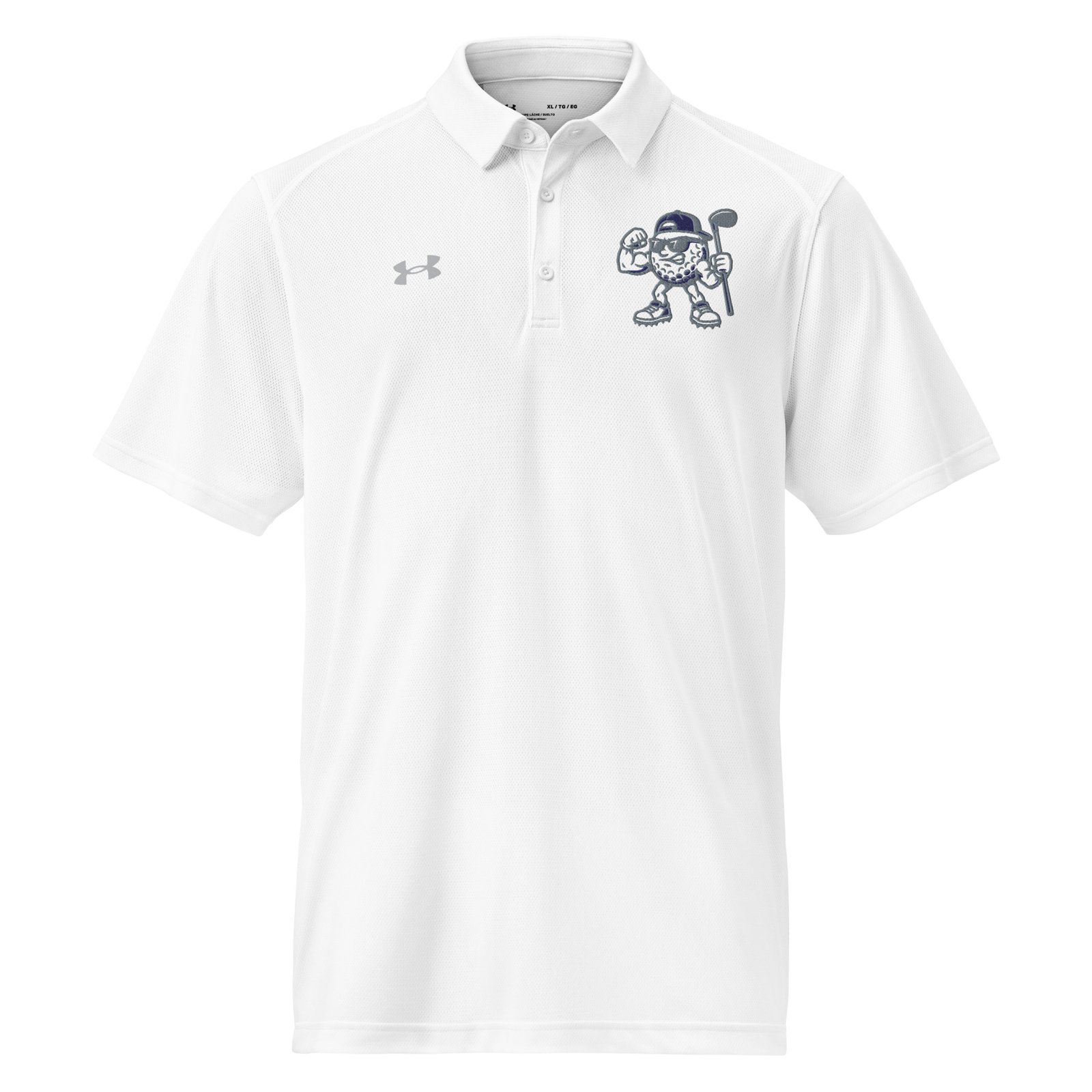 Yoked Up Golf Ball Under Armour® men's polo LIMITED